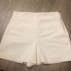 Zara high waisted dress shorts